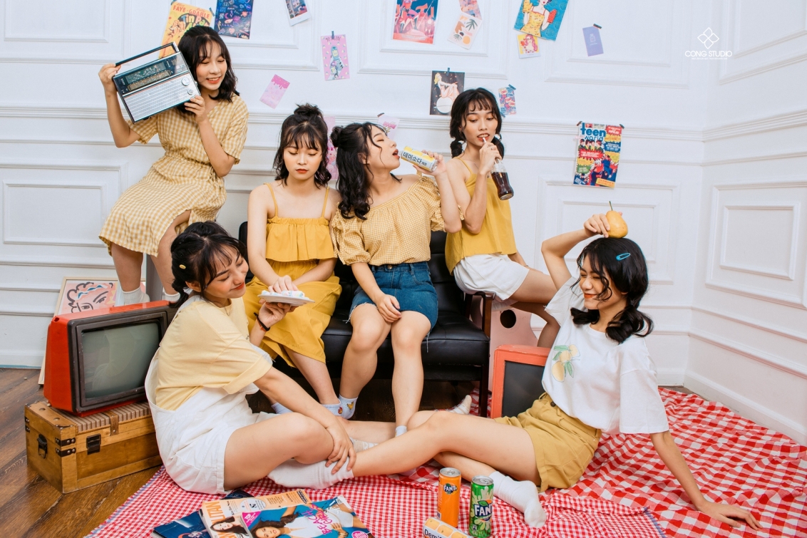 Chụp ảnh lookbook nhóm Chụp ảnh lookbook nhóm