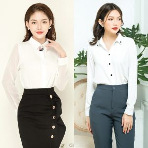 chụp ảnh áo sơ mi nữ