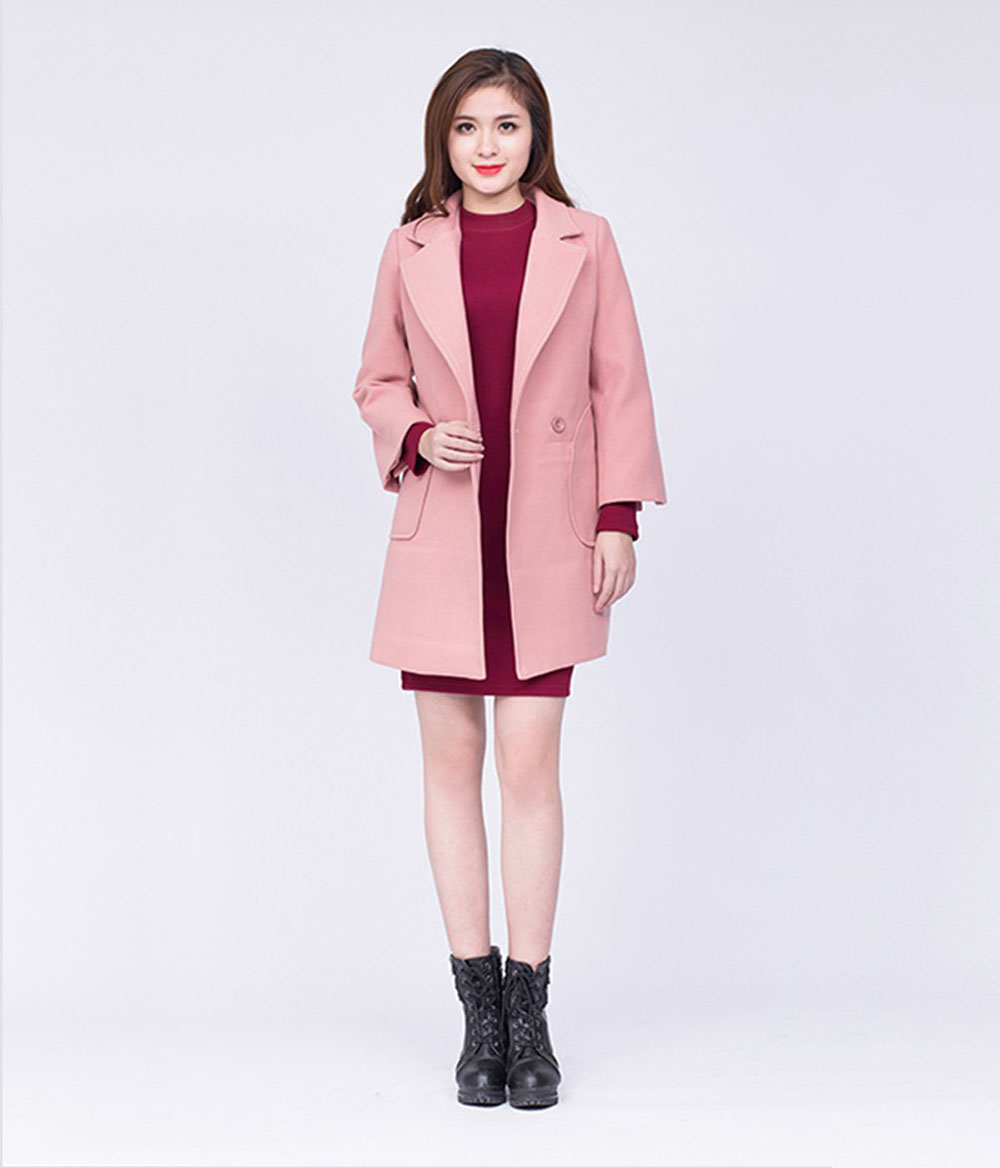 Mẫu ảnh chụp áo dạ