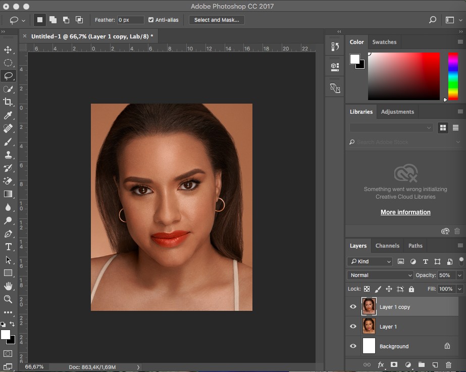 cách chỉnh màu da trong photoshop cs6