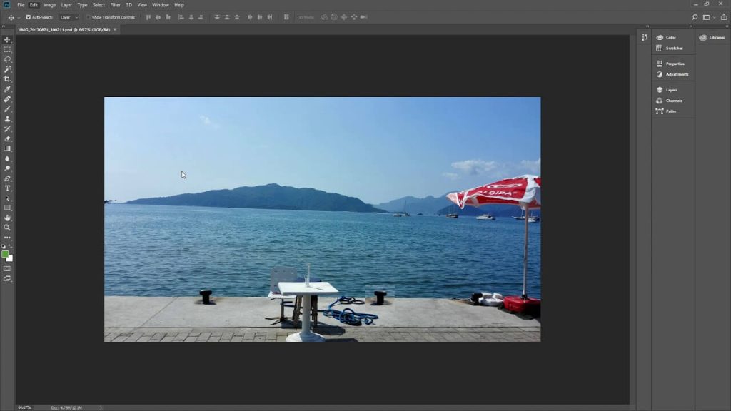 tách đối tượng trong Photoshop