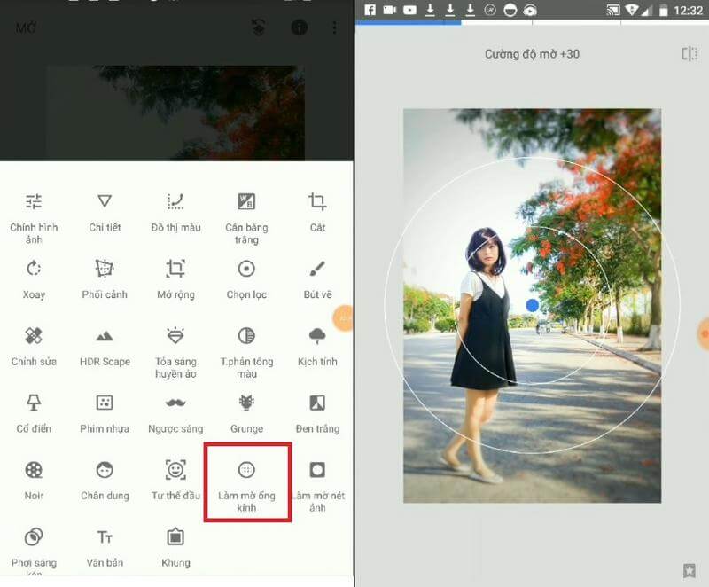 app xóa phông Công cụ Lens Blur mang lại hiệu ứng xa gần như máy ảnh chuyên nghiệp
