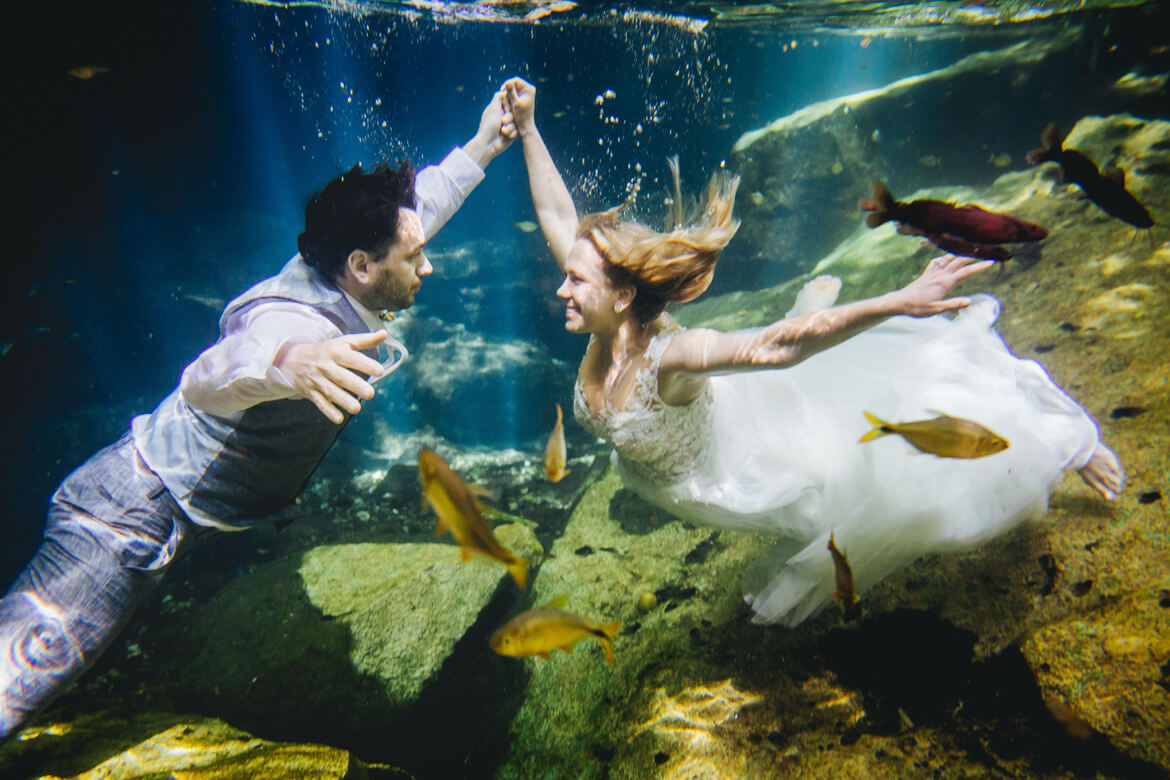 chụp ảnh cưới dưới nước