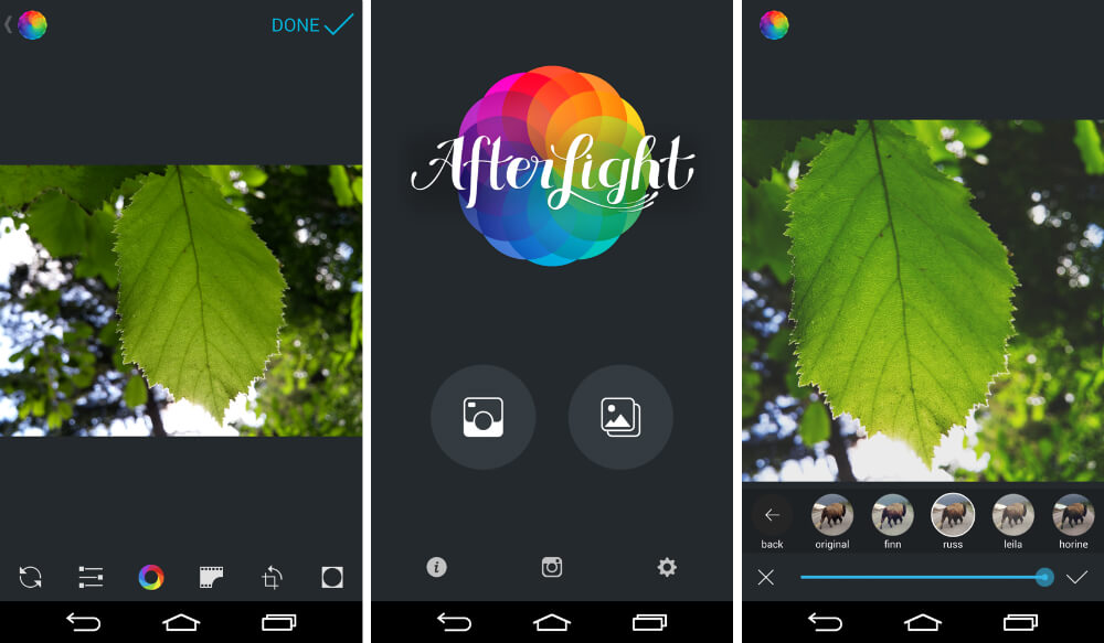 Bạn sẽ có những bức ảnh vô cùng mãn nhãn với ứng dụng Afterlight