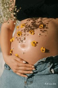 ý tưởng chụp ảnh bầu