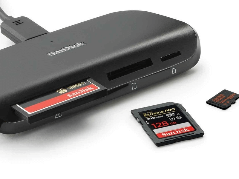 SanDisk ImageMate Pro USB 3.0 là sản phẩm này được phát triển bởi Sandisk - một công ty đa quốc gia đặt trụ sở tại Mỹ (Ảnh sưu tầm)