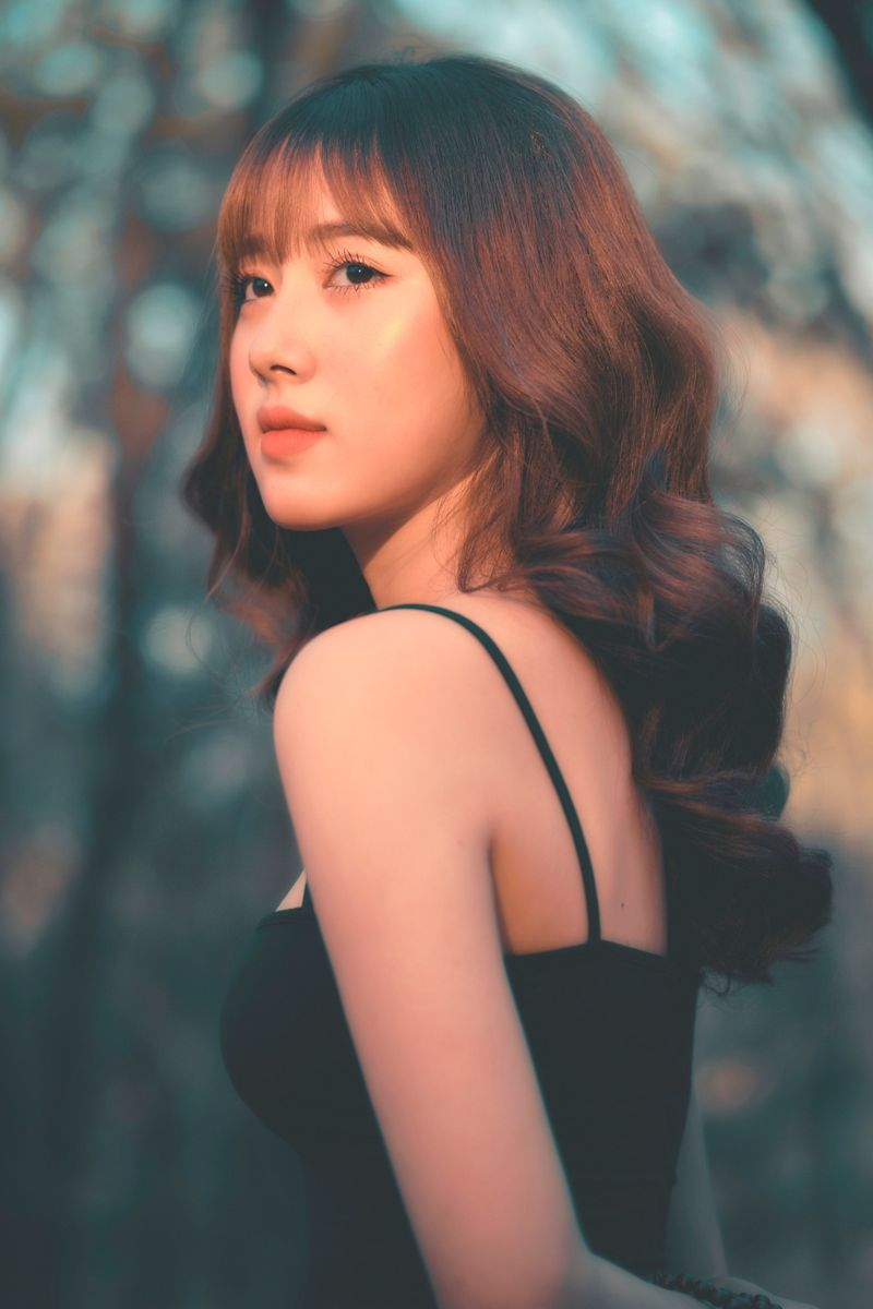 ý tưởng chụp ảnh cá nhân Góc máy chủ yếu bắt hình nhân vật nên background không có nhiều yêu cầu (Ảnh: sưu tầm)