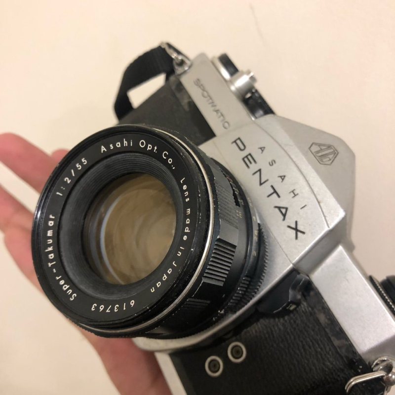 máy ảnh film pentax spotmatic lens 35mm f3.5