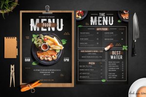 menu thức ăn